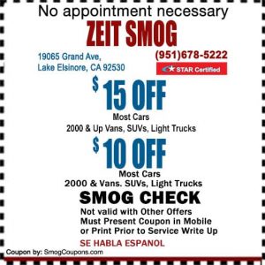 Lake-Elsinore-Zeit-Smog Coupon